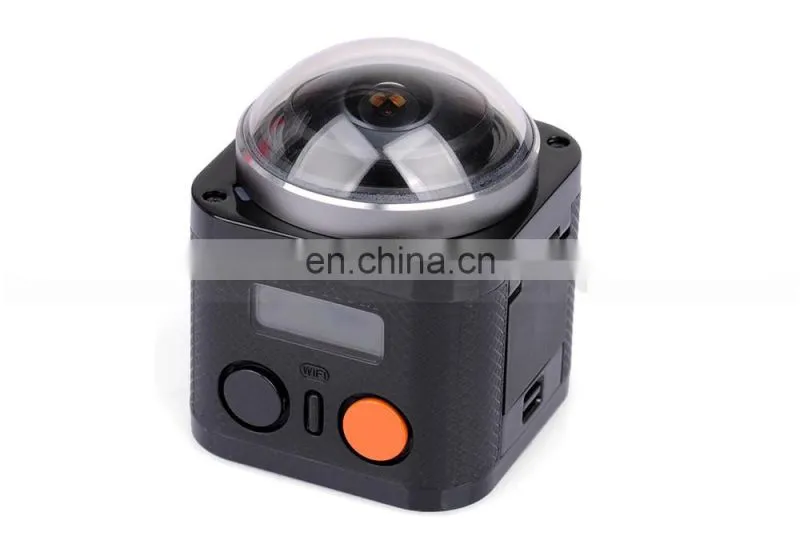 High Definition 12.4MP 360 Degree Panoramic Camera Outdoor Sports DV WIFI Mini Wireless Webcam