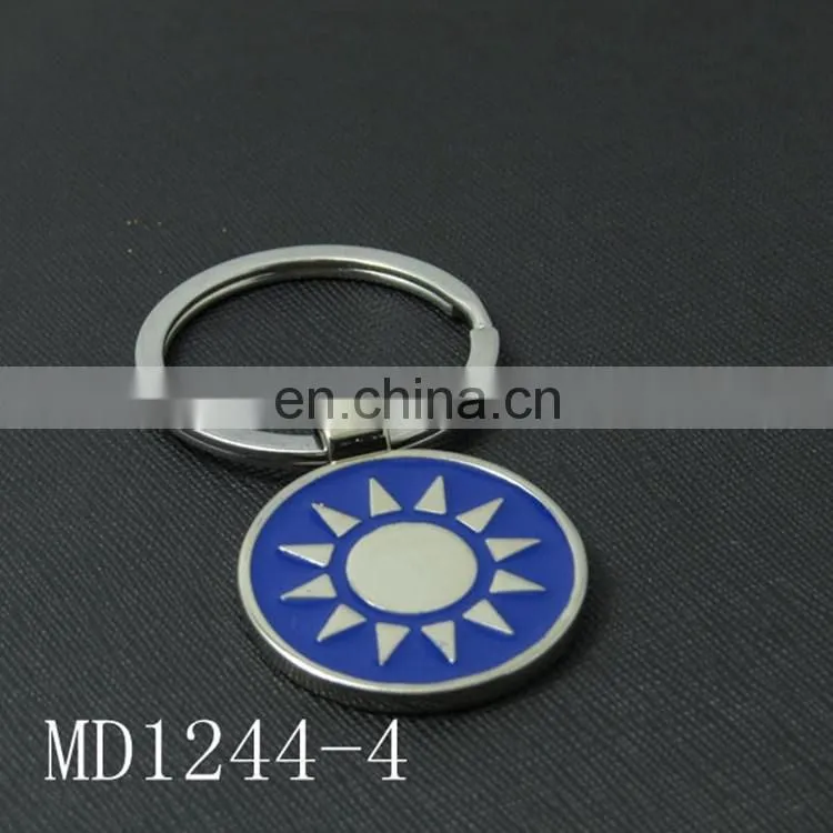 Bowknot Shape Metal Keychain Charms Key Ring Key Holder
