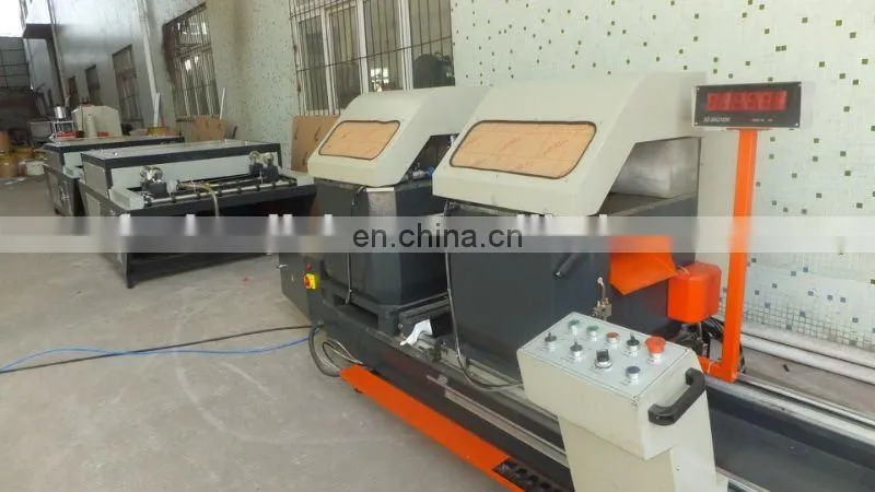 Two Head Sawing Of Aluminum Doors And Windows