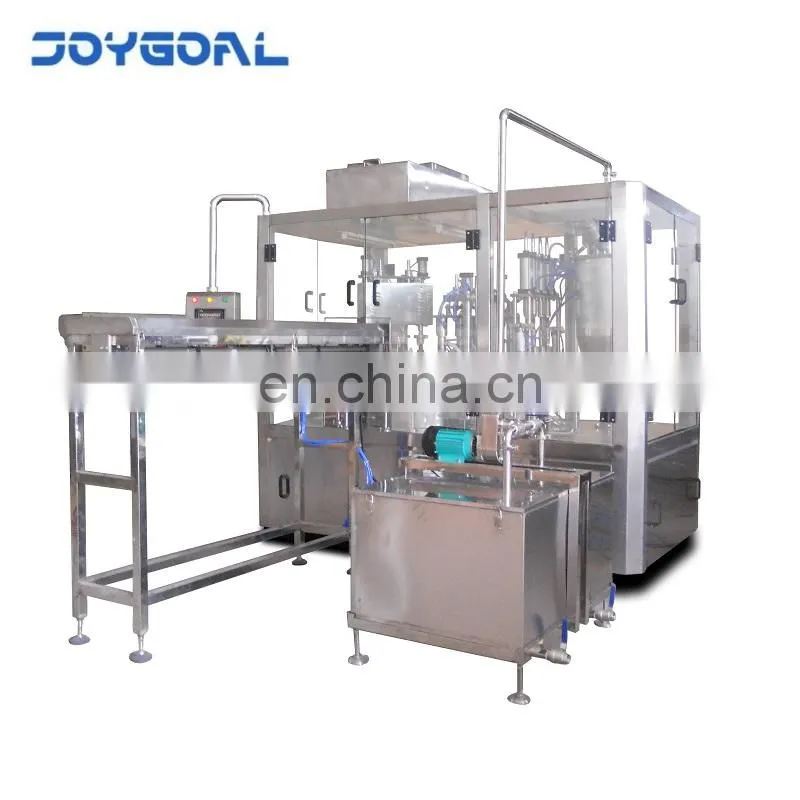 Spout pouch filling and capping machine jelly filling machine