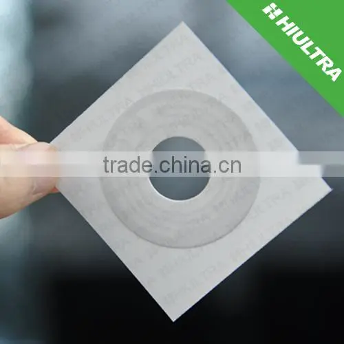 125khz /13.56mhz Anti-tear RFID Paper Adhesive Tag Label with self adhesive