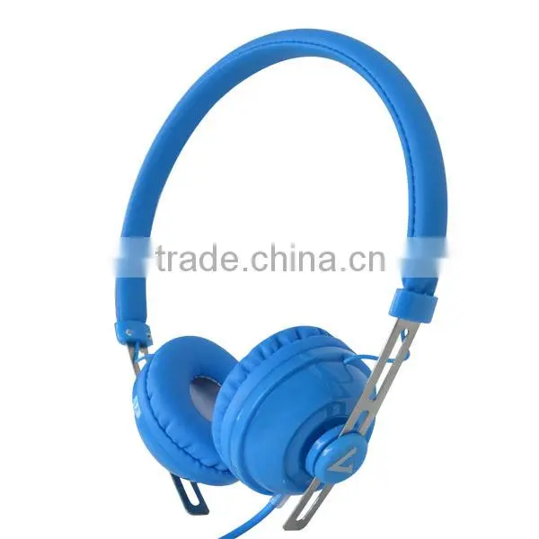 china wholesale candy color stereo wired headphone price