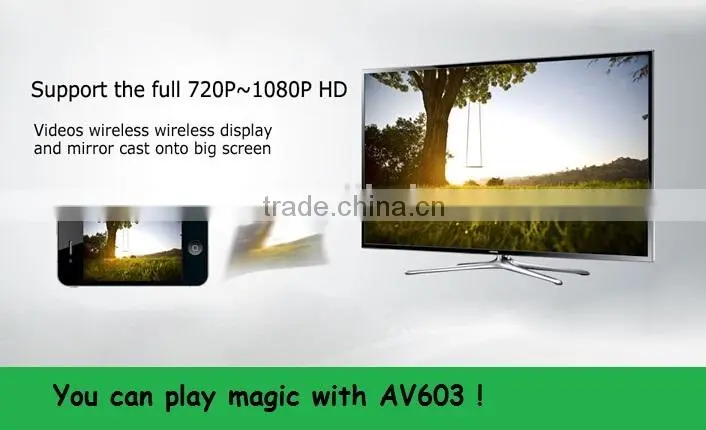 Good product airplay miracast EZcast DLNA push2TV Screen Switcher HDMI TV reciever