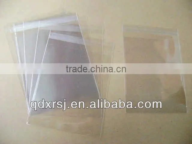 opp bag with self adhesive strip