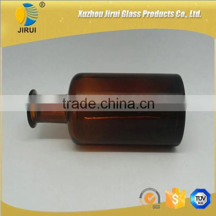 250ml Unique Amber Glass Diffuser Bottle