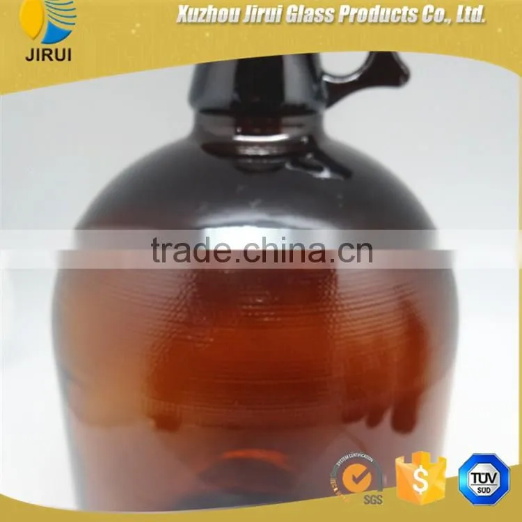 4 Gallon Amber Glass Wine Jar 4 gallon glass jar