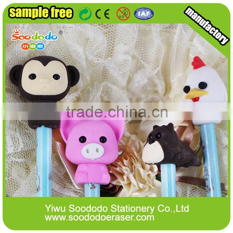 3d Pencil Toppers,Pencil Eraser