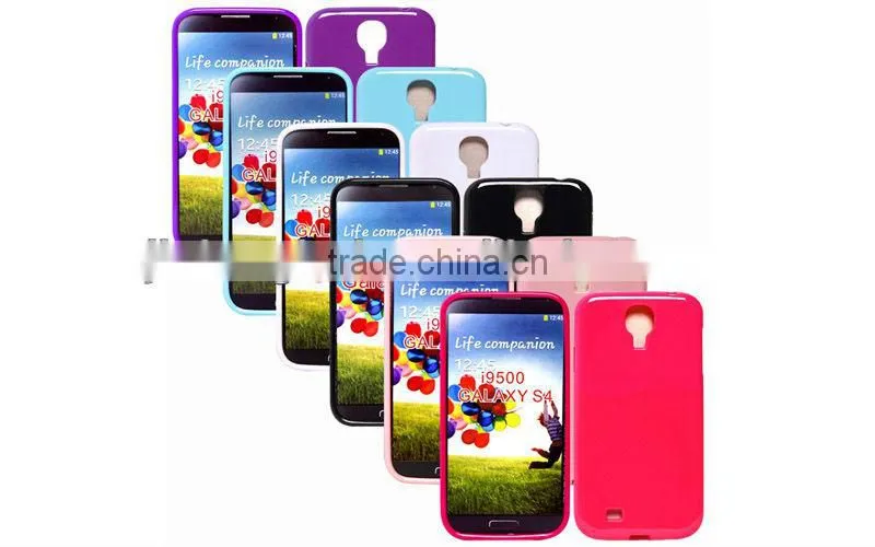 China jelly case for samsung galaxy S4