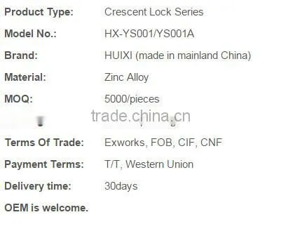 YS001 aluminium window accessories window hardware
