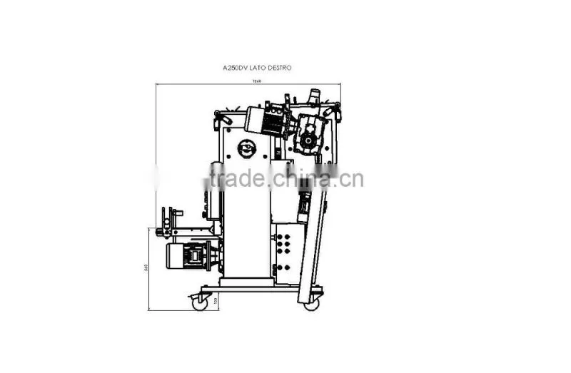 Automatic pasta sheet machine a250dv
