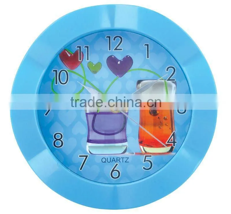 heart shape wall clock