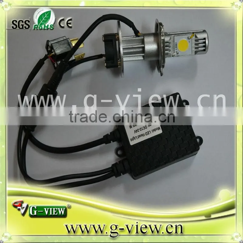 Waterproof 1800lm H4 H7 H8 H9 H10 H11 9005 9006 6000K CXA 1512 chip creechip car led head light
