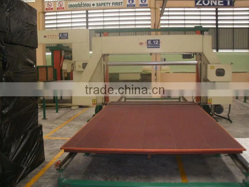 Horizontal mattress foam flexible PU block cutting machine