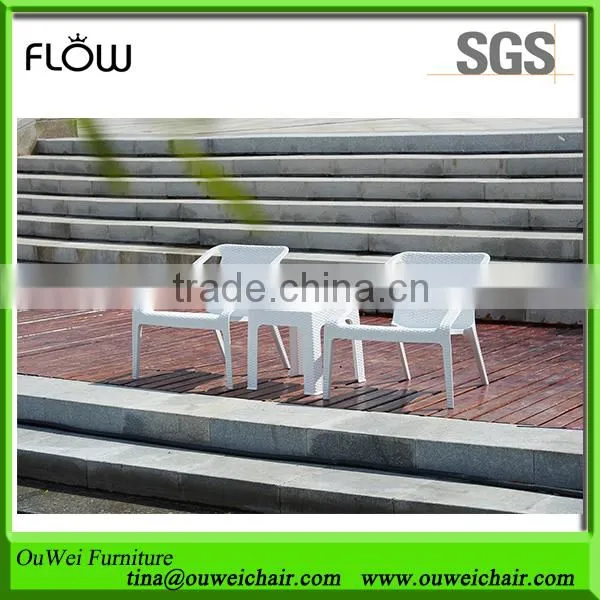 plastic rattan chair