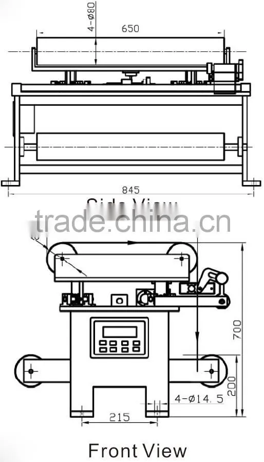 High Performance All-In-One Edge Position Control System for Textile Machine