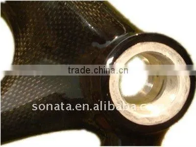 MTB carbon fiber bike frame 3k finish