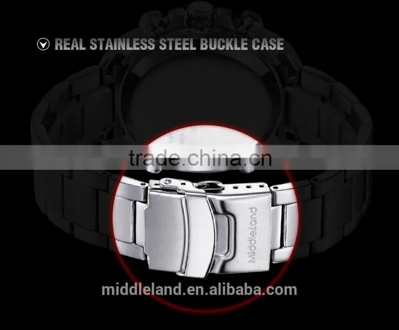 New products nickel free alloy watches business men blue dial classic watch high quality cheap wholesale made in China watch