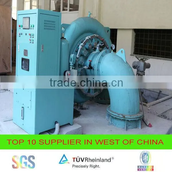 Lida pelton generator for middle plant