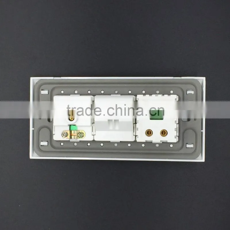 China manufacturer fan speed control + tv +tel socket