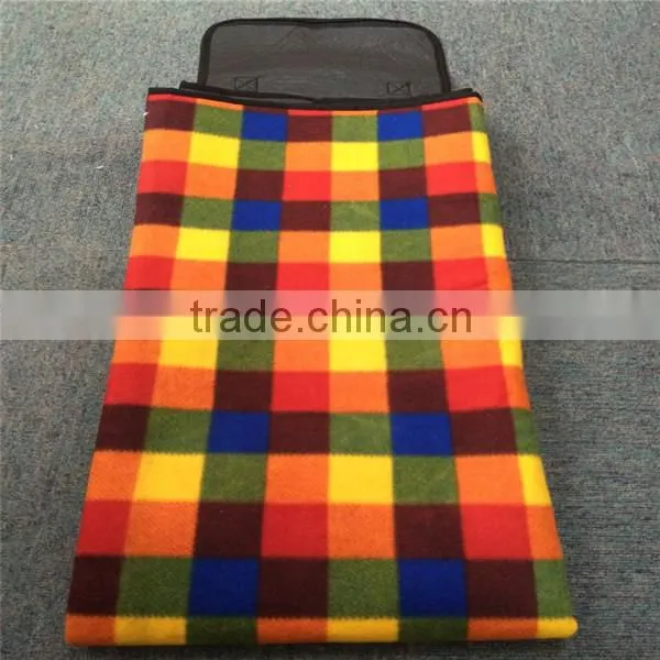 Cheap great quality cheap portable zipper picnic blanket