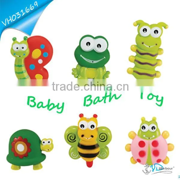 Vinyl soft Children Building Blocks Cartoon Animal and Number(9pcs)