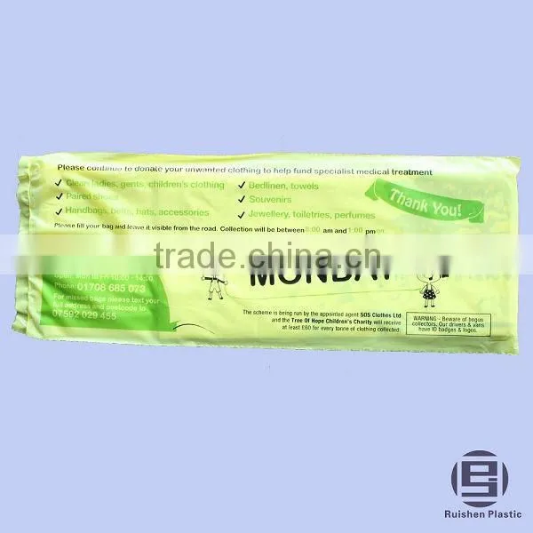 SCOPE Biodegradable Donation Bag With Printing For Collection