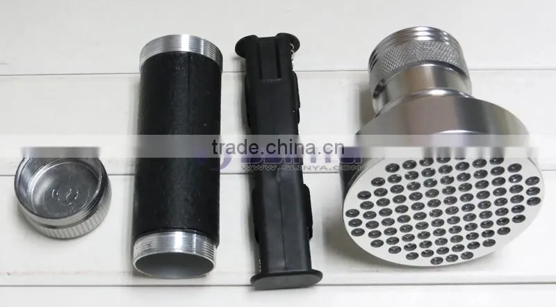 Amazon Hotsale Aluminum 100 LED Blacklight Light UV Nail Gel Curing Torch Camping Flashlight