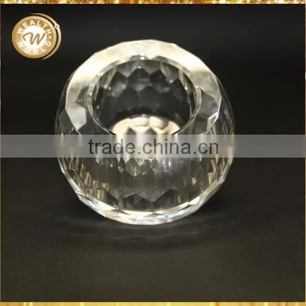 Alibaba china Cheapest hurricane crystal votive candleholder