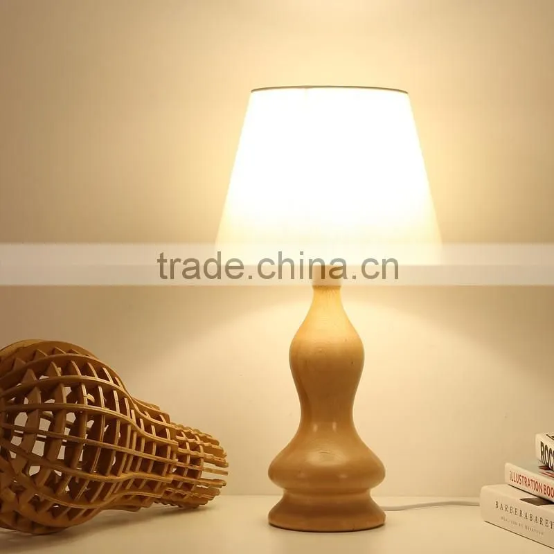 LED Wood table Light JK-879-16 Study Desk Bedroom Decoration LED Wood table lamp