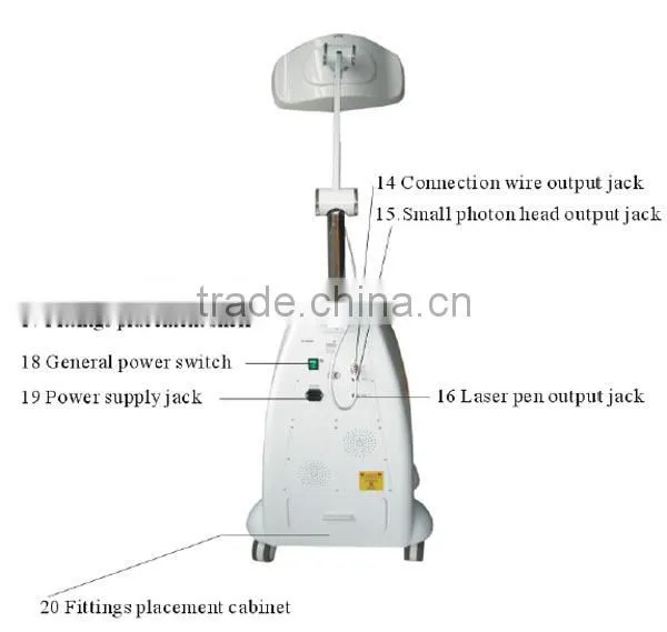 Professional 2 in 1 pdt bio photon light therapy salon equipment for skin care