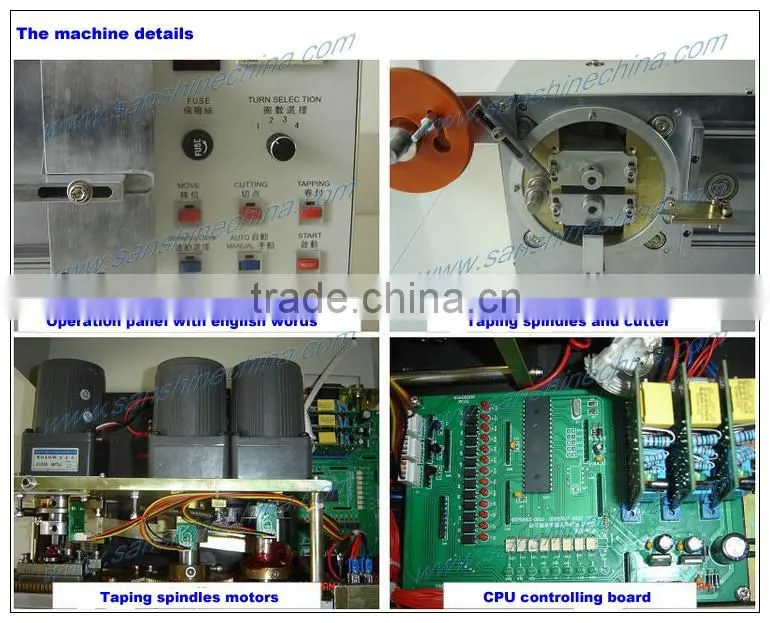 Automatic Inductor Taping Machine, Inductor Tape Machine, Inductor Taping Winding Machine