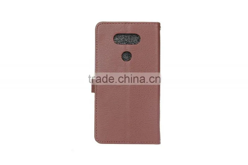 MMT Litchi Grain wallet leather flip case for LG G5 photo frame holder leather case with card slot for LG G5