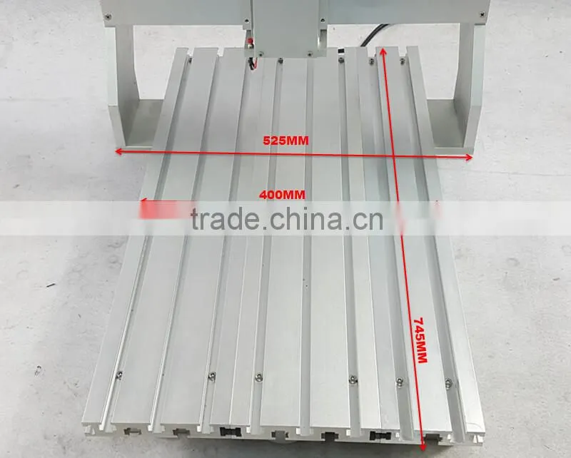 cnc milling machine frame 6040 with stepper motor