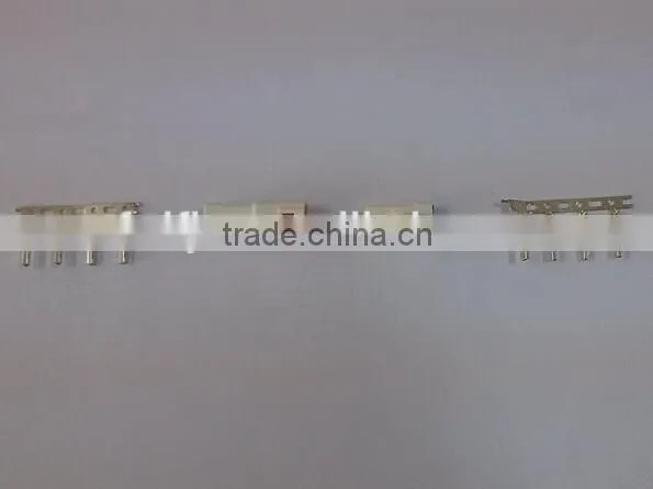 Waterproof electrical wire auto connector with 4pins