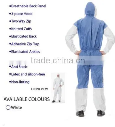 disposable kids coverall