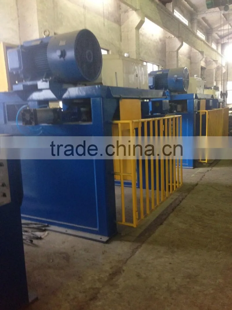Inverted vertical wire drawing machine in Iran