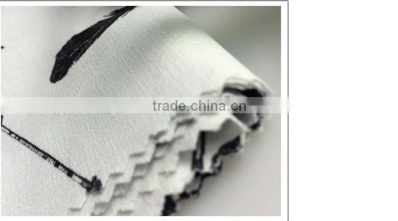 Polyester printed fabrics for woman shirt