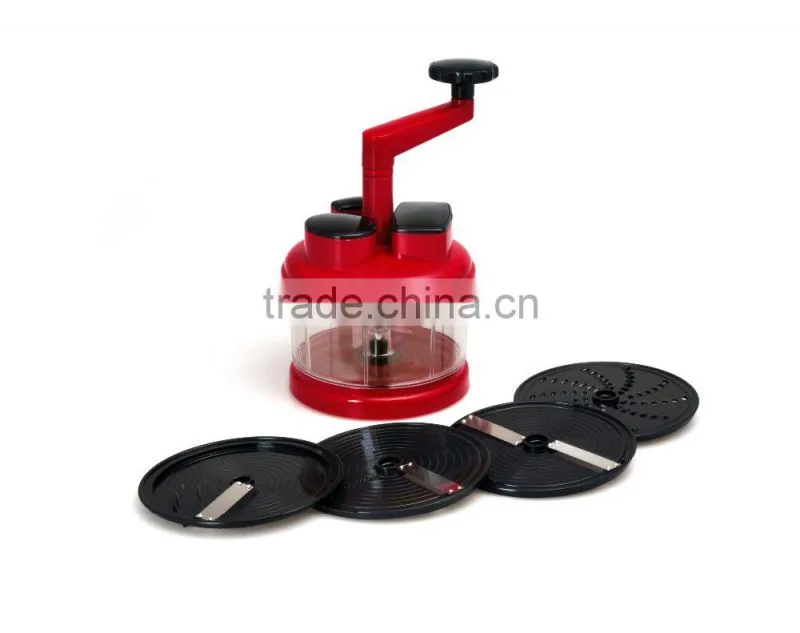 S/S+ABS+PS+PA 20.5*16*27 Kitchen help multifunction food processor/food slicer/food grater