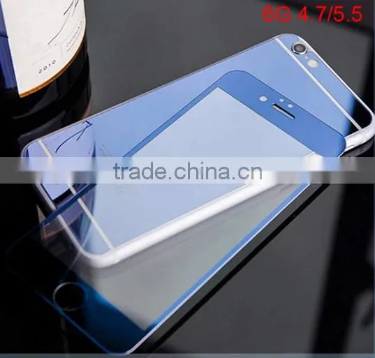 Aluminum Full Cover Tempered glass screen protector for iphone 6s