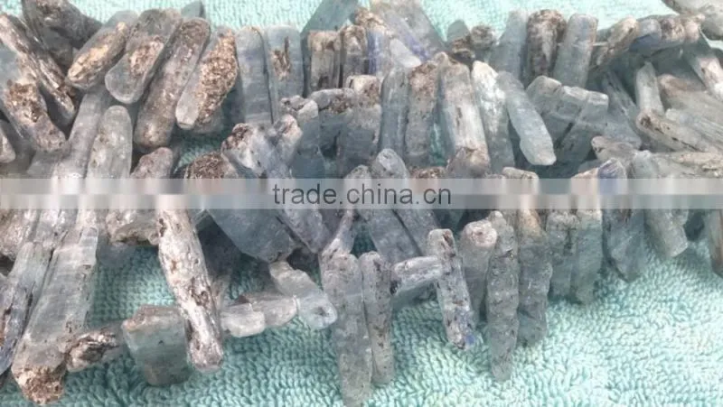Natural Blue kyanite Rough Gemstone Long Chips
