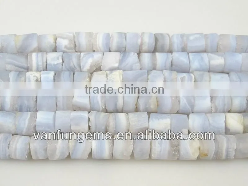 AB Grade Chalcedony Beads