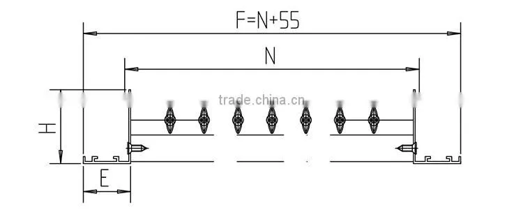 Ceiling air conditioner aluminum round air grille