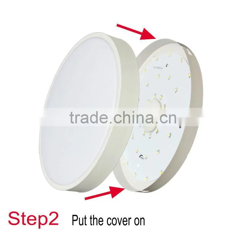 12W High power LED Ceiling Light with remote control 2015 newest surface mounted