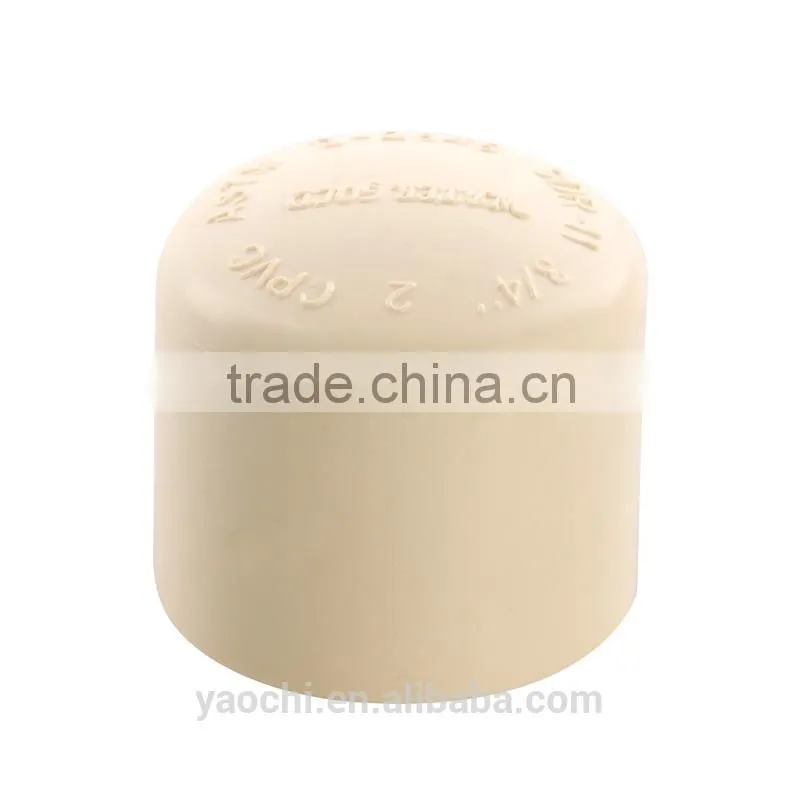 pvc BS thread end cap plug