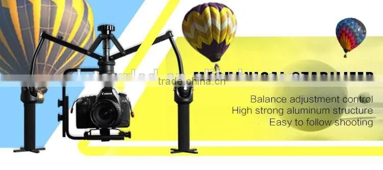 Huizhou latoured supplier high stabilization manufactory professional 3 axis gimbal dslr stabilizer for cameras videos