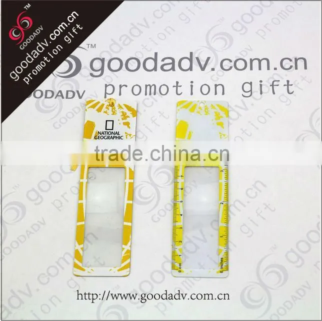 New business idea low price promotional pvc magnifying glass