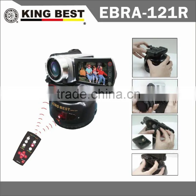 KING BEST new and hot product Multifunction remote control pan tilt head Remote Control pan tilt head hunting pan tilt head