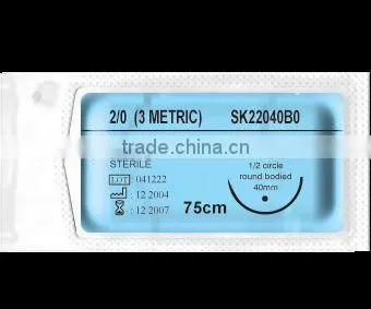 Sterile nylon suture pack