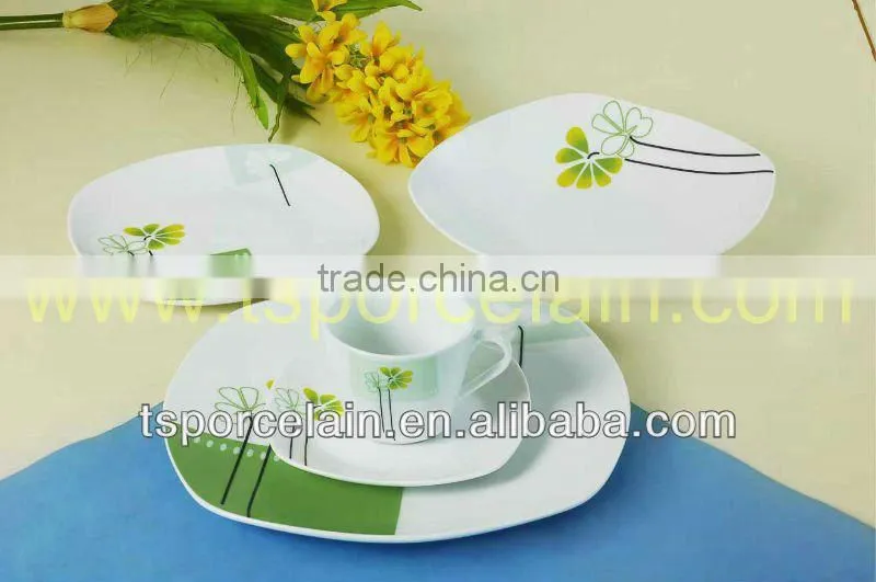 20pcs decal porcelain dinner set