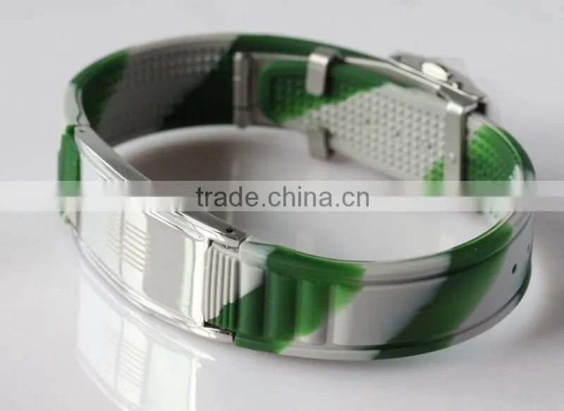 top quality titanium germanium negative sport energy bracelet